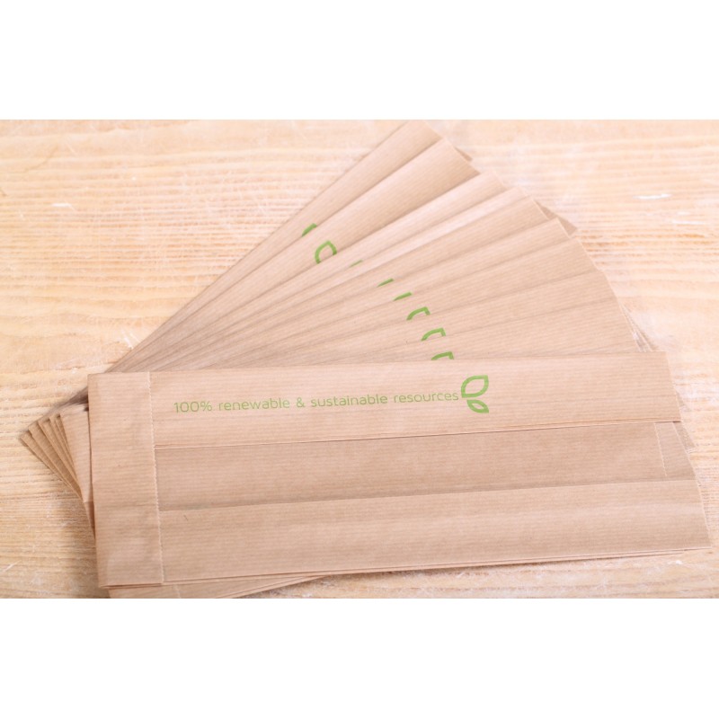 Recycled paper bread bags Weekend Bakery