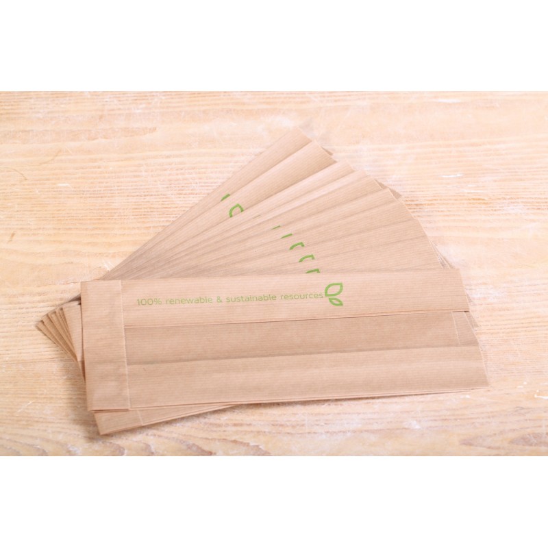 Recycled paper bread bags Weekend Bakery