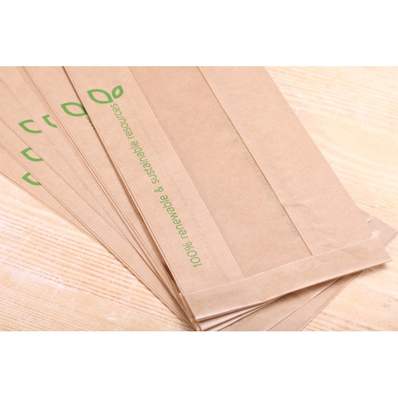 Recycled paper bread bags large Weekend Bakery