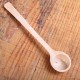 Wooden salt spoon