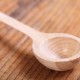 Wooden salt spoon