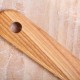 Round spoon cherry wood