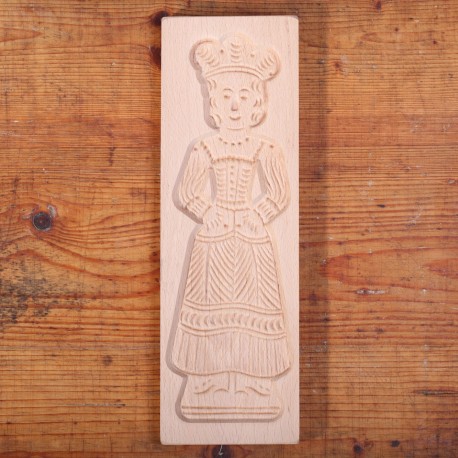 Wooden cookie mold Baker's Wife