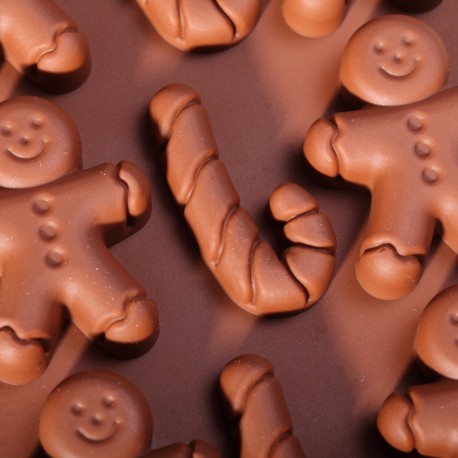 Gingerbread chocolade vorm