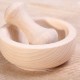 Pestle & mortar, beech wood