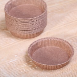 Paper pie molds round 7.5 cm