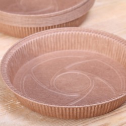 Eko Bakvormen rond 20 cm - set van 10