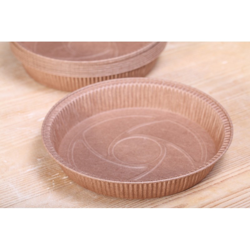 Stevig diepvries Perfect Eko Bakvormen rond 20 cm - set van 10 - Weekend Bakery