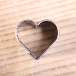 Cookie cutter - Tiny Heart 1.8 cm