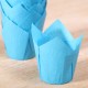 Medium Tulip muffin cups  sea blue