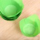 Medium Tulip muffin cups  bright green