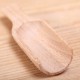 Small wooden scoop