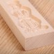 Wooden cookie mold Man in costume small