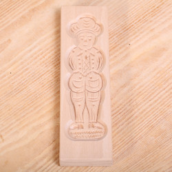 Cookie mold Man beech wood 24.5 cm