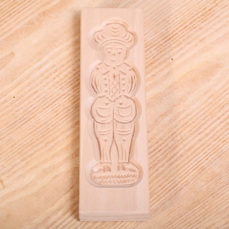 Speculaasplank Man beuken 24.5 cm