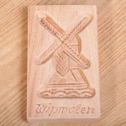 Cookie mold with Windmill 'Wipmolen' 15  cm