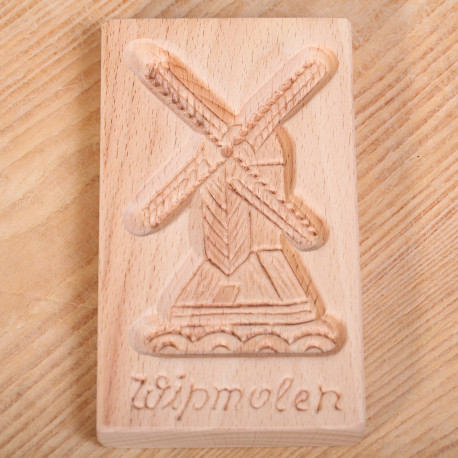 Cookie mold with Windmill 'Wipmolen' 15  cm