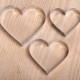 Cookie cutter set - 3 Heart set