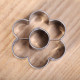 Cookie cutter - Flower with hole 3.5cm