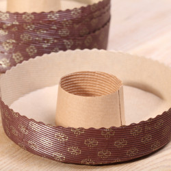 Paper baking mold Turbante - 5 per set