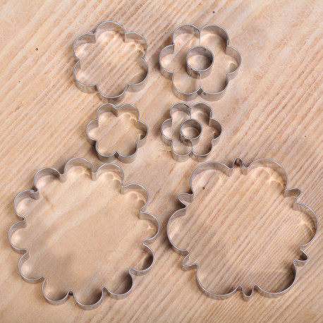 Cookie cutter set - Flowers