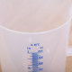 Measuring jug 2 liter plastic transparent