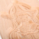 Cookie mold Girl from Volendam beech wood 32 cm