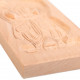 Speculaasplank Volendamse jongen beuken 32 cm