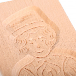 Speculaasplank Volendamse jongen beuken 32 cm - Laatste!