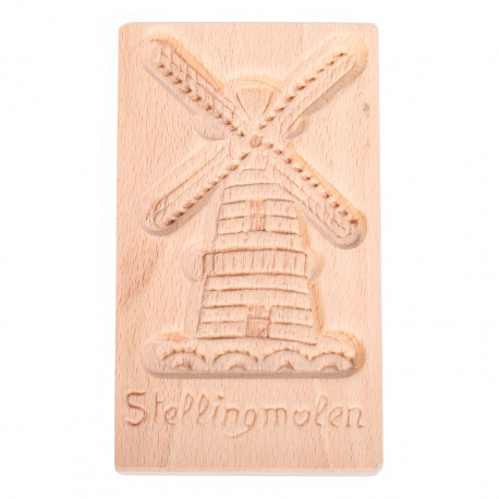 Speculaasplank Stellingmolen 15 cm