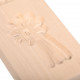 Wooden cookie mold Bell & Flower