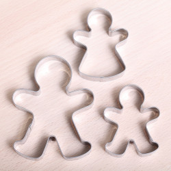 Cookie cutterset- Gingerbread 