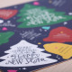 Merry Christmas  kado labels kleur