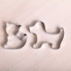 Cookie cutter set - Puppy & Kitten