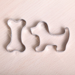Cookie cutter set- Puppy & Bone