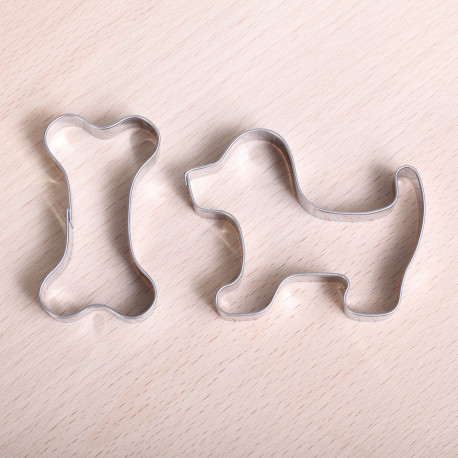 Cookie cutter set- Puppy & Bone