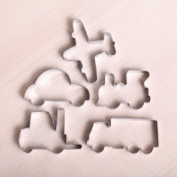 Cookie cutter set - Transport - set of 5