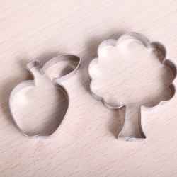 Cookie cutter set - Apple & Tree