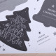 Merry Christmas  kado labels kleur