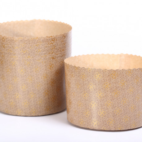 Bakvorm Panettone Ø13.4 x H9.5 cm - 10 stuks