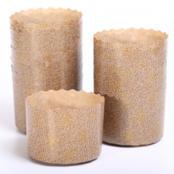 Baking Cups Panettone Mini XS  Ø6 x H4.5cm - 24 stuks