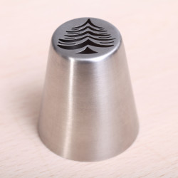 Christmas decoration piping nozzle