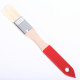 Pastry brush 2.5 cm with beechwood handle red