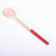 Wooden Spoon with red painted grip