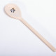 Wooden Spoon with Four-leaf clover