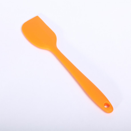 orange silicone spatula