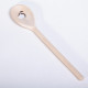 Wooden Spoon with Apple - oval