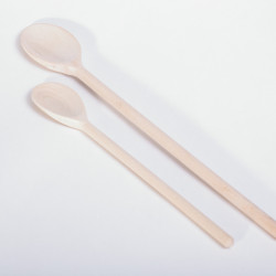 Wooden Spoon extra long plus  shorter spoon as gift