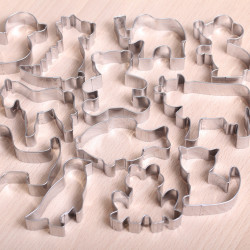 Cookie cutter set- Animal cookie fest - set of 12