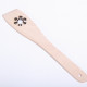 Wooden spatula with Snowflake